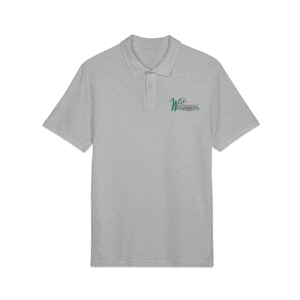 Embroidered 'Vineyard' Logo Polo Shirt