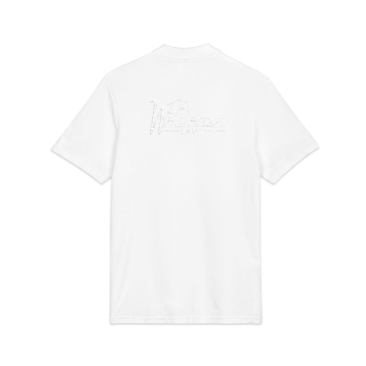 Embroidered Floral Heart Polo