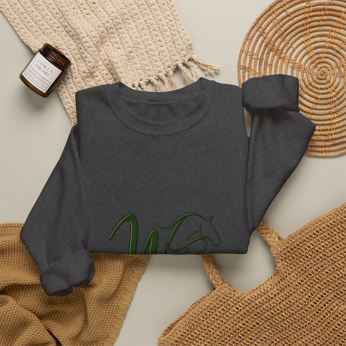 Horse Whisperer Logo Crewneck Sweatshirt