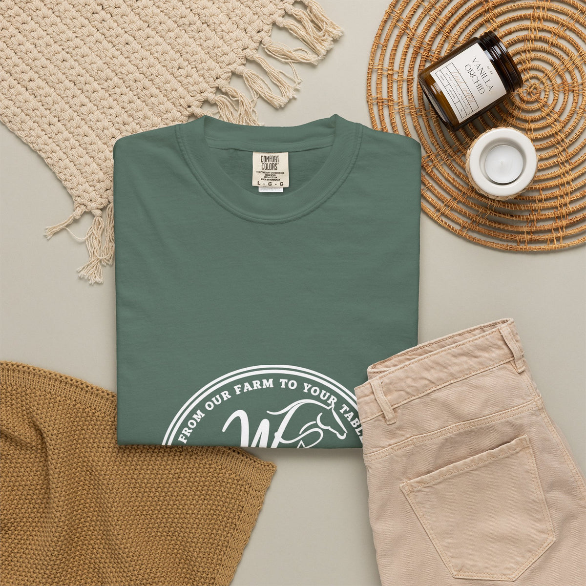 Whitehedge Cattle Co. Logo T-Shirt — Rancher Vintage Farm Tee
