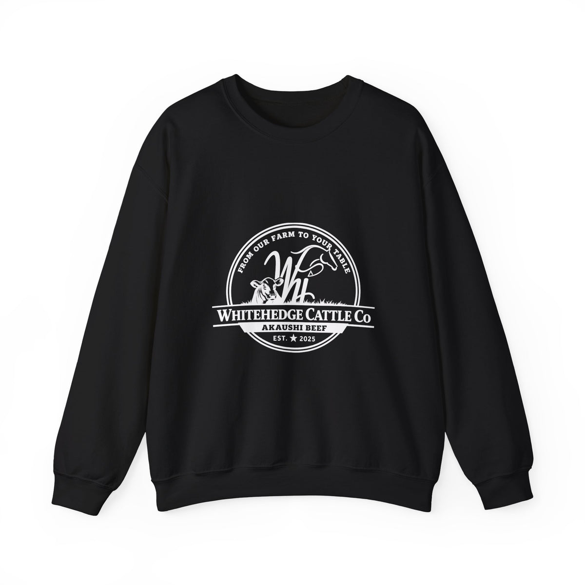 Whitehedge Cattle Co. Logo Crewneck Sweatshirt