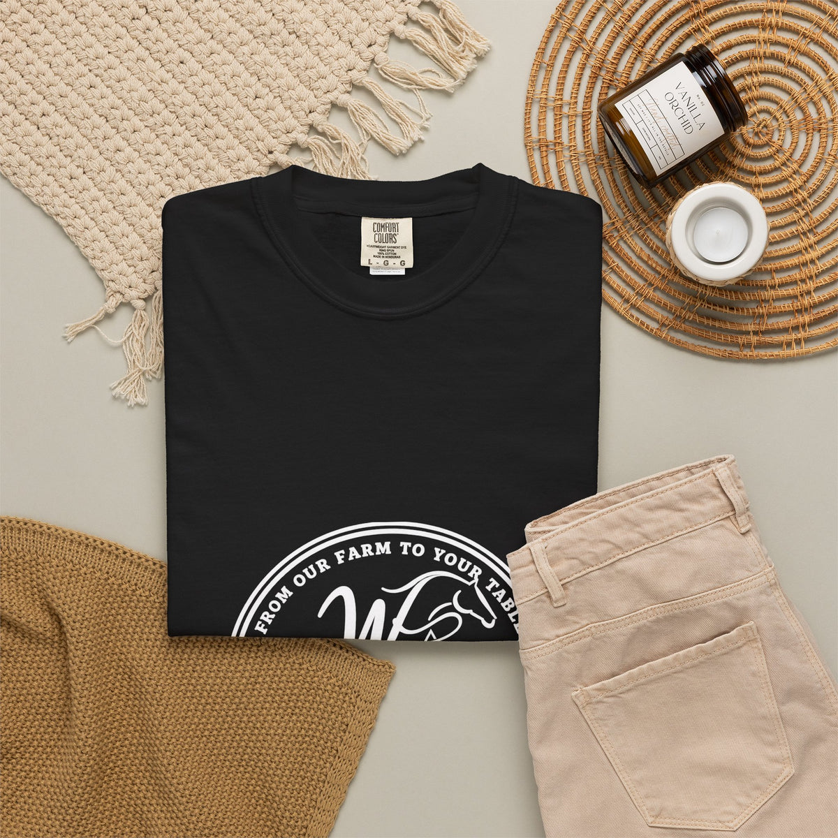 Whitehedge Cattle Co. Logo T-Shirt — Rancher Vintage Farm Tee