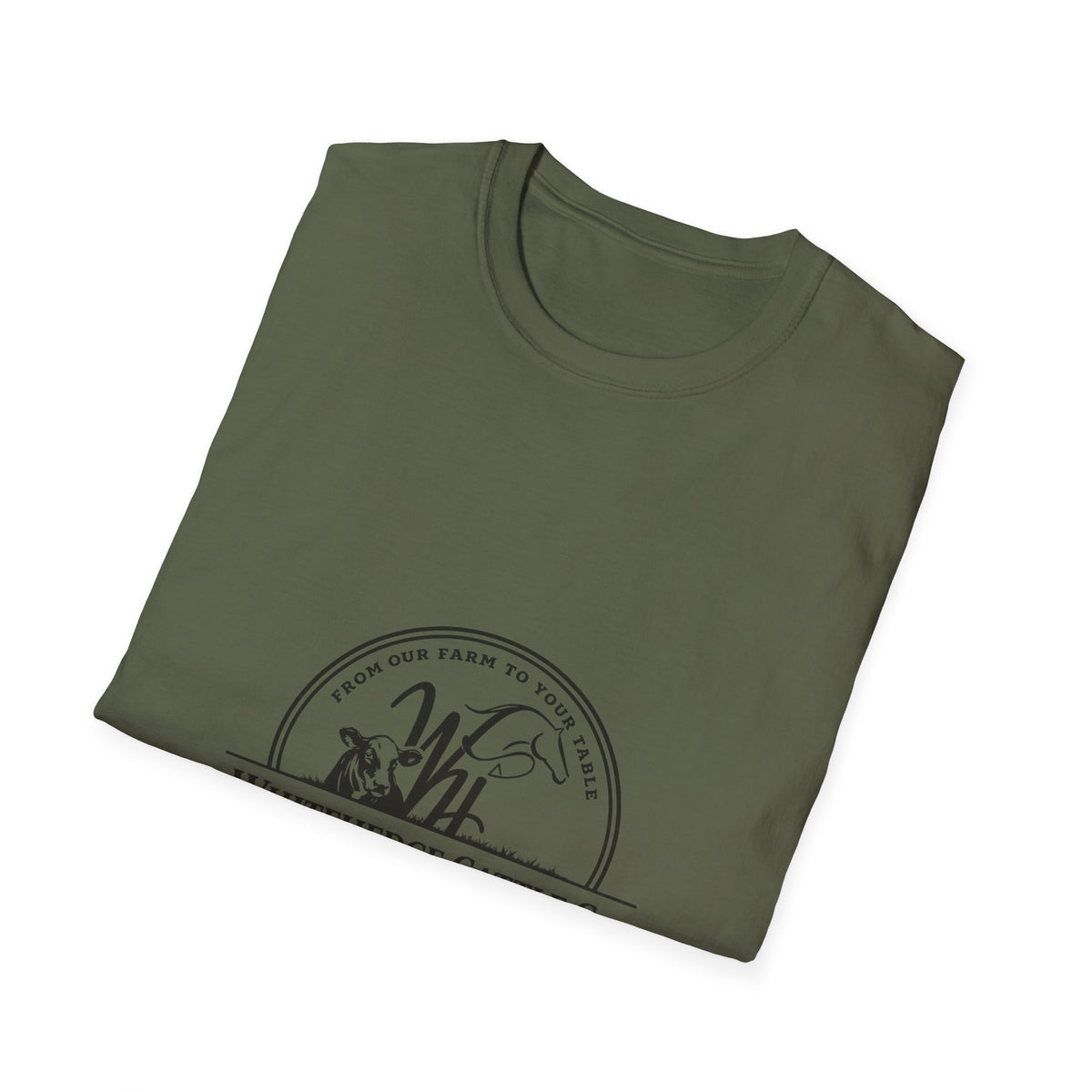T-Shirt — Whitehedge Cattle Co. Vintage Ranch Logo Tee