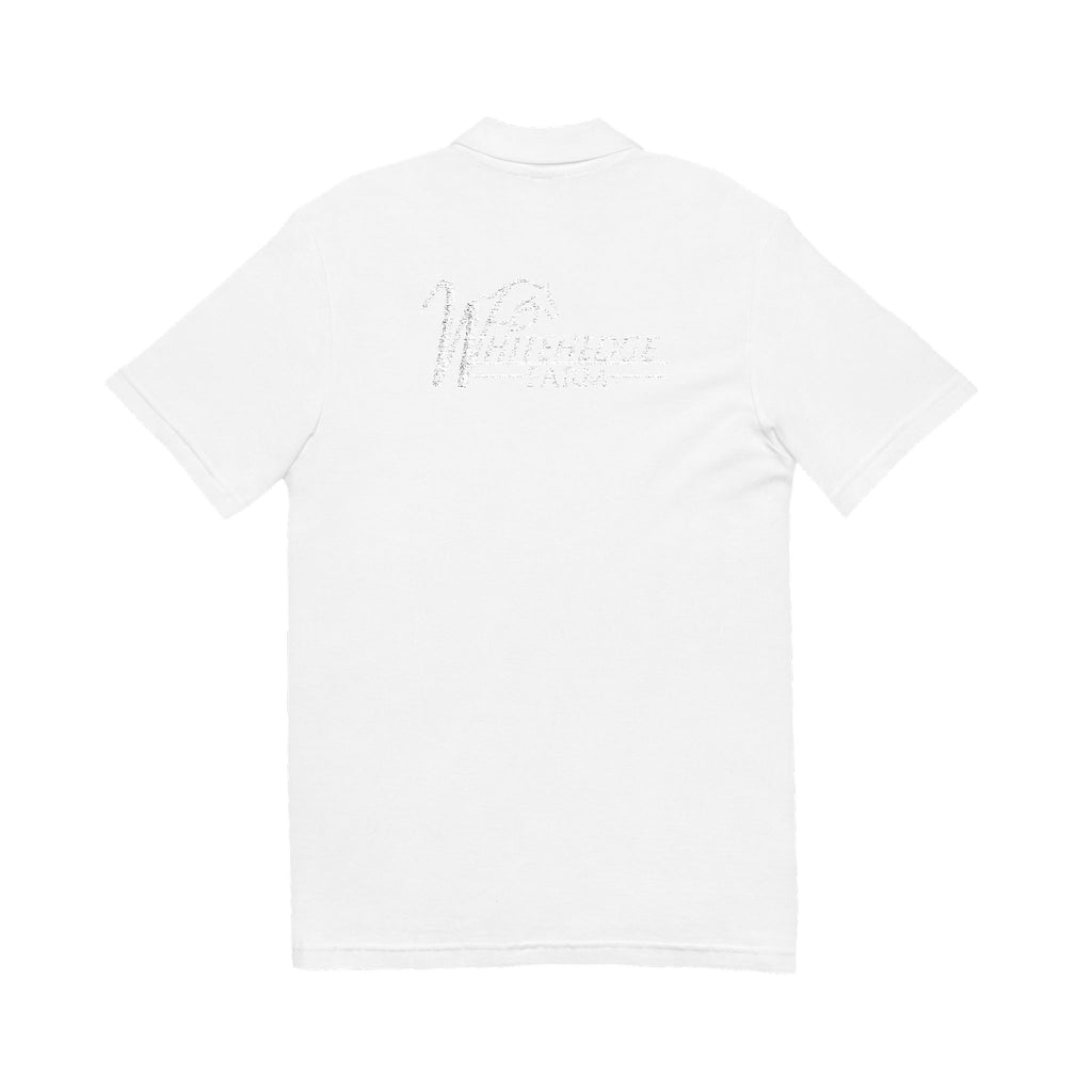 Embroidered Floral Heart Polo