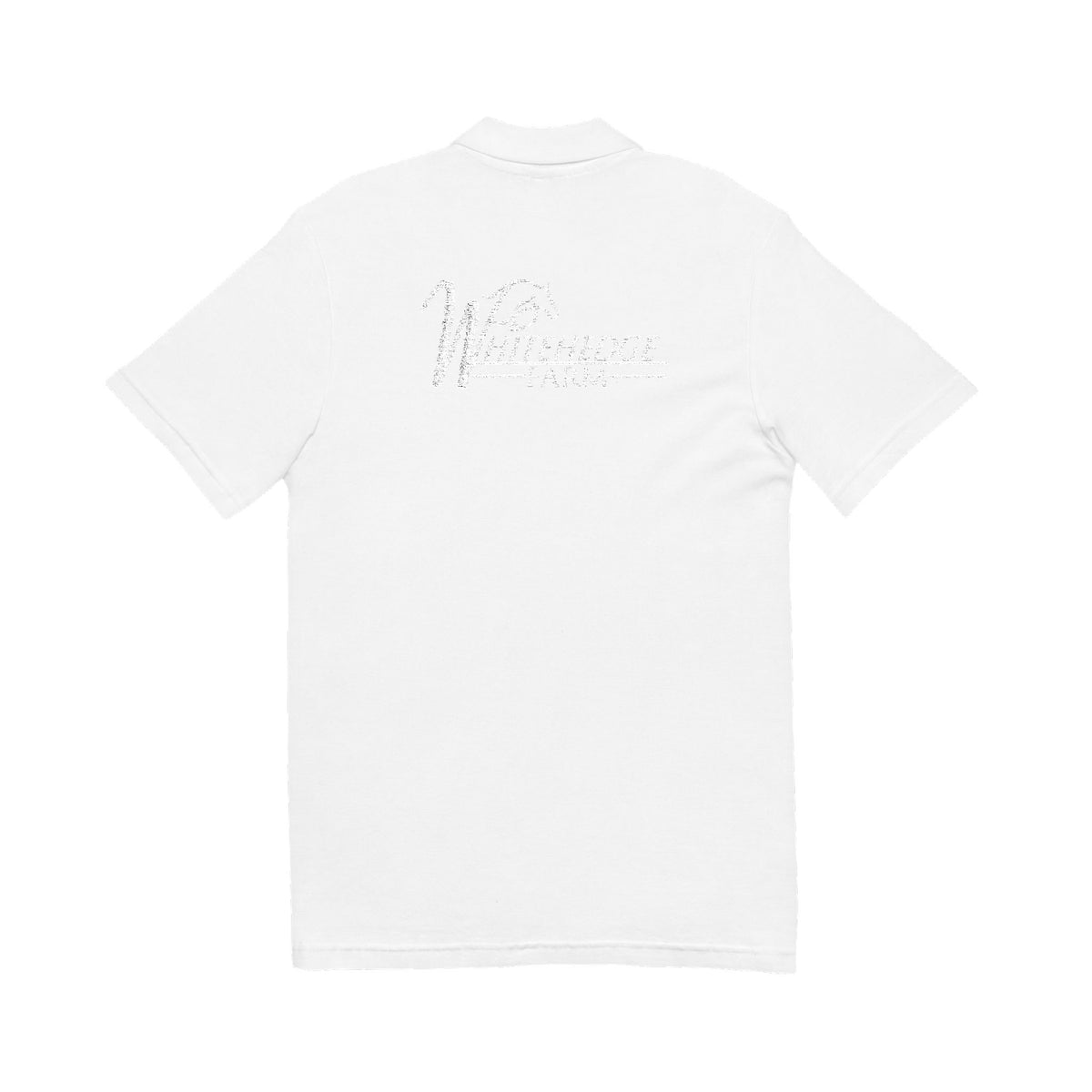 Embroidered Floral Heart Polo