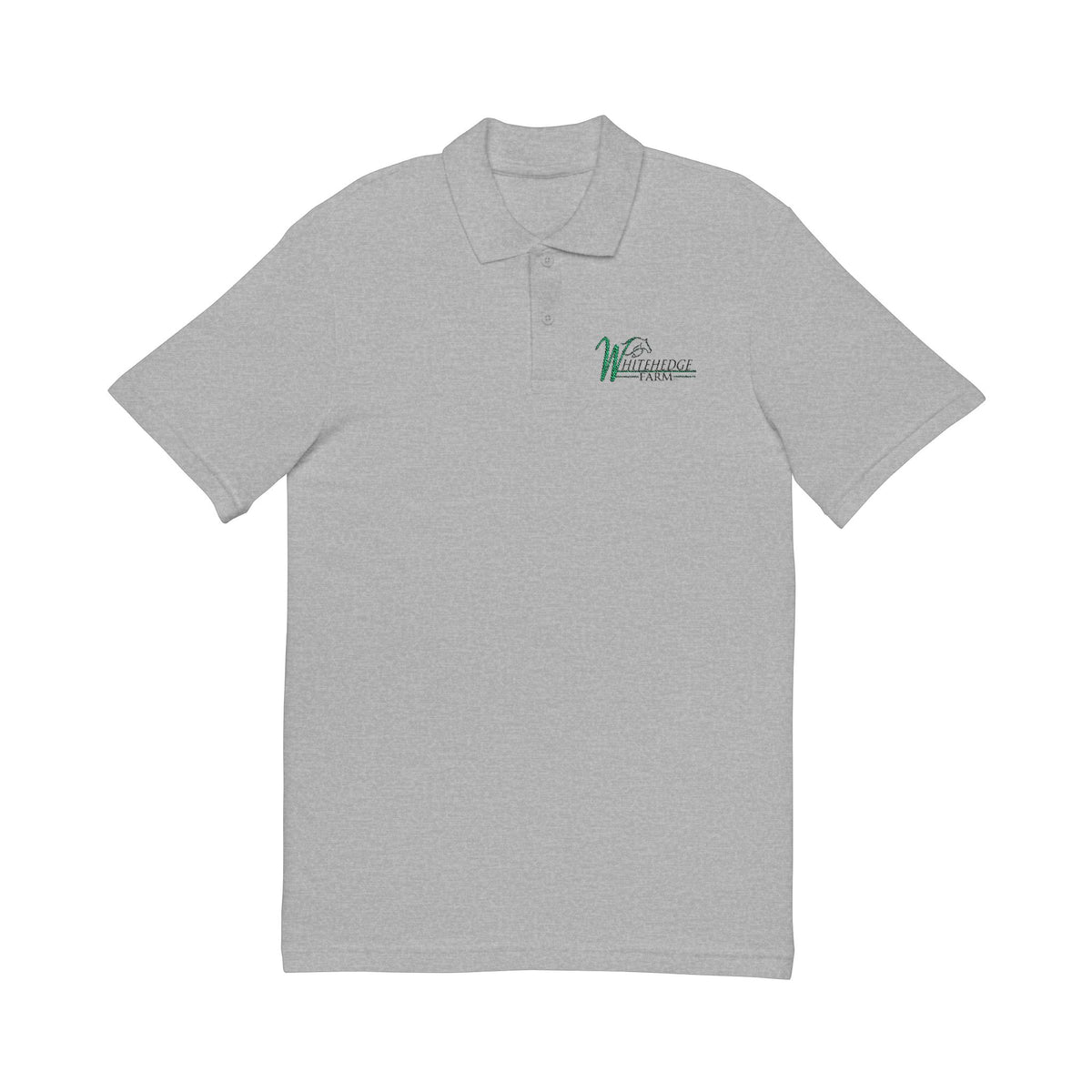 Embroidered 'Vineyard' Logo Polo Shirt