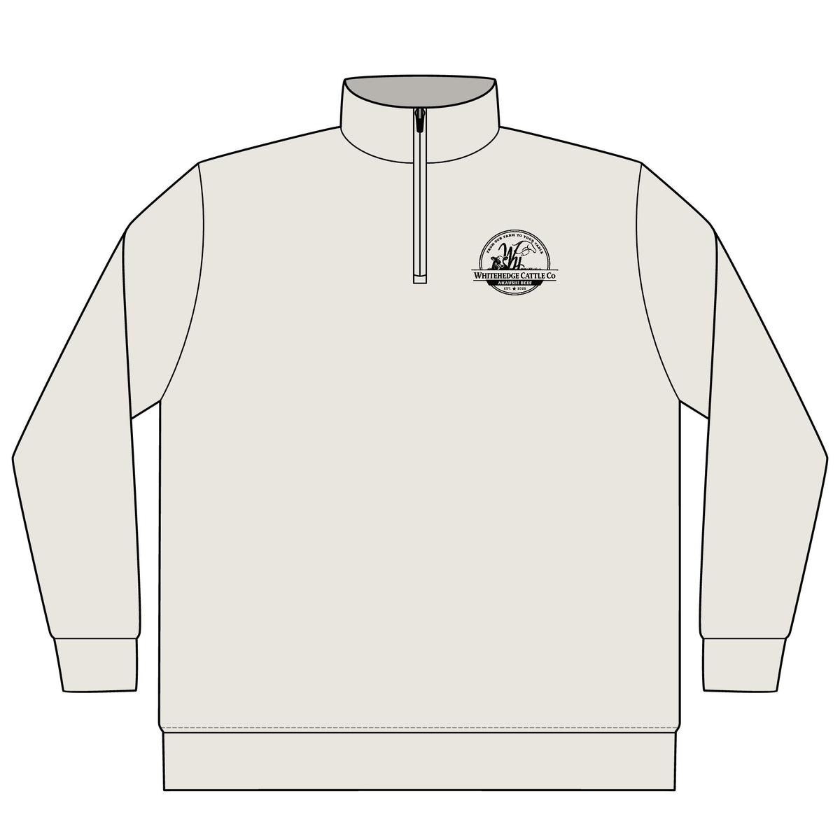 Mountain Adventure Quarter-Zip Pullover — 'Explore More' Logo
