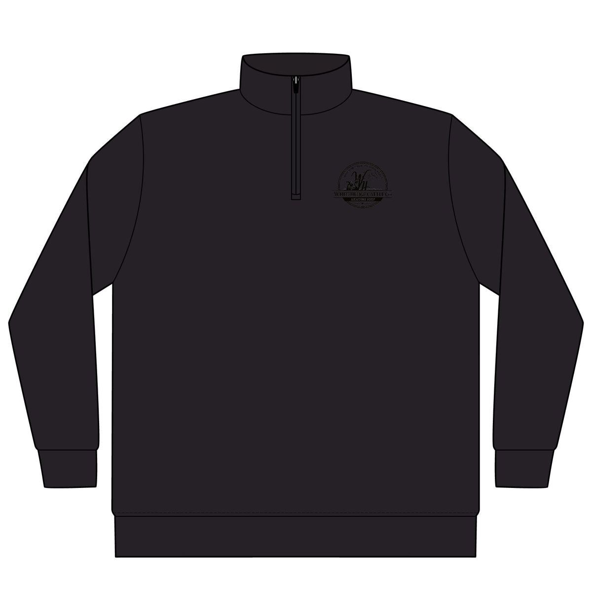 Mountain Adventure Quarter-Zip Pullover — 'Explore More' Logo