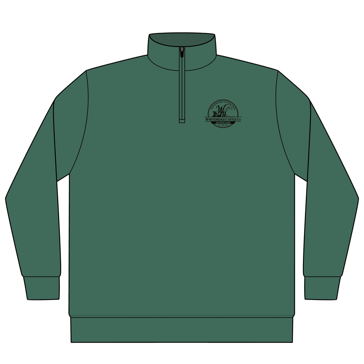 Mountain Adventure Quarter-Zip Pullover — 'Explore More' Logo